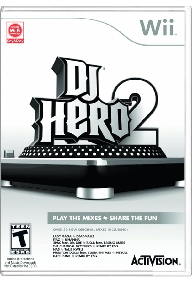 Nintendo Switch DJ Hero Nintendo Wii DJ Hero Wireless Turntable Controller Guitar